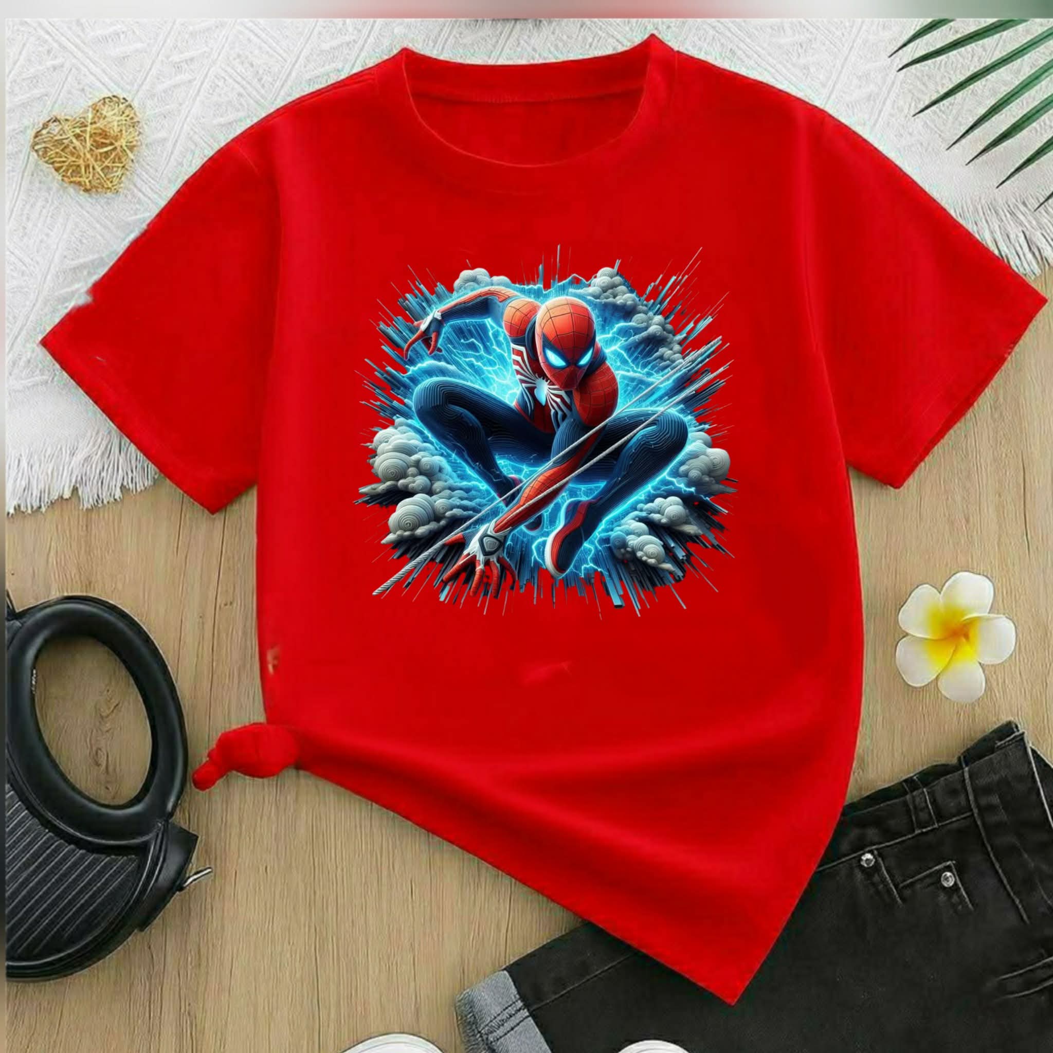 Spiderman T shirt TMO003