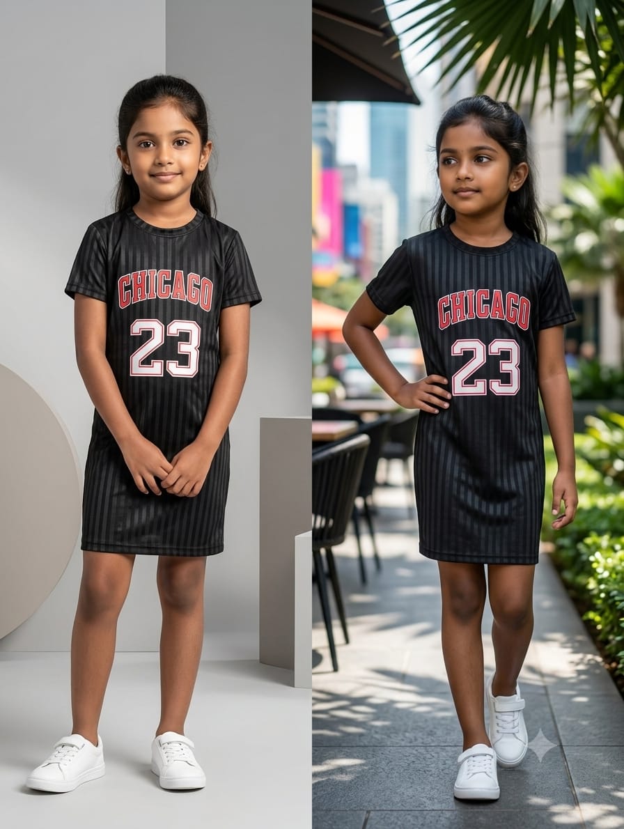 Kids T shirt Frocks TMO016 - Image 5