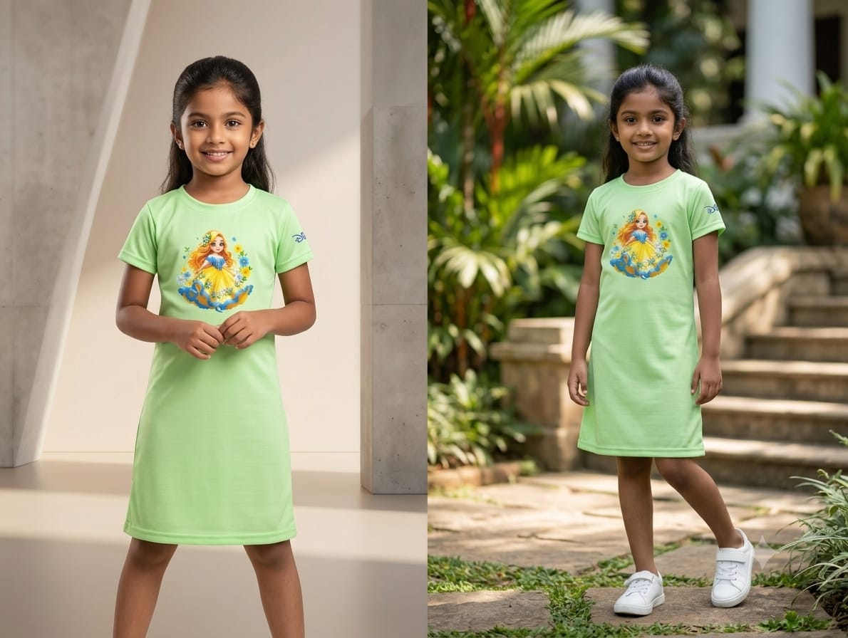 Kids T shirt Frocks TMO016 - Image 3